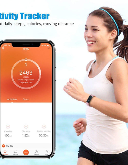 Load image into Gallery viewer, SmartFit Slim Activity Tracker And Monitor Smart Watch With FREE Extra - La Bogota
