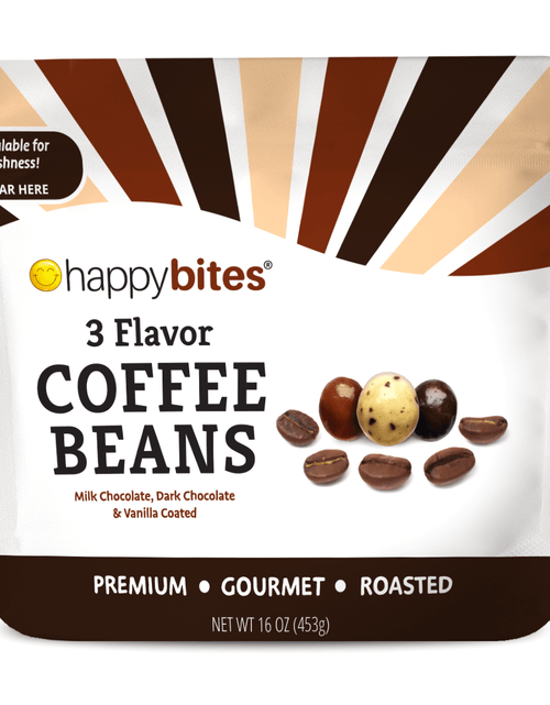 Load image into Gallery viewer, Happy Bites 3 Flavor Coffee Beans - La Bogota
