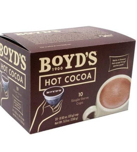 Boyd's Coffee Hot Cocoa (6x10 Ct) - La Bogota