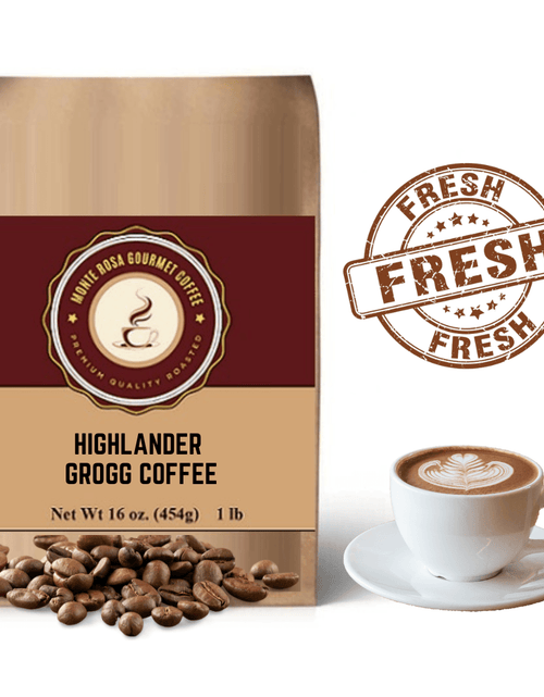 Load image into Gallery viewer, Highlander Grogg Flavored Coffee - La Bogota

