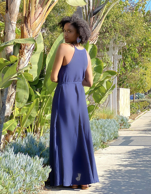 Load image into Gallery viewer, CALLIE MAXI DRESS - BLACK - La Bogota
