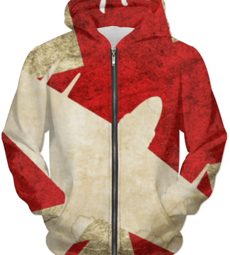 Hawker Typhoon Vintage WW2  UNISEX ZIP HOODIE - La Bogota