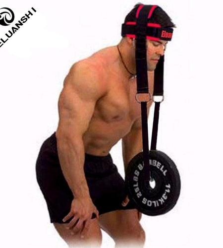 Neck Weight Lifting Straps Head Wrist Exercise Fitness Body Crossfit - La Bogota