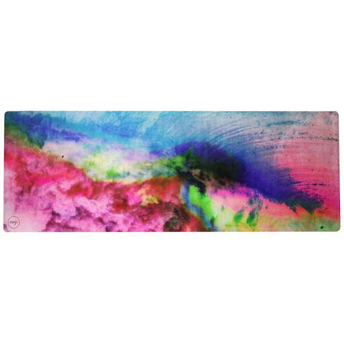 Load image into Gallery viewer, Suede &amp; Natural Rubber Travel Yoga Mat - La Bogota
