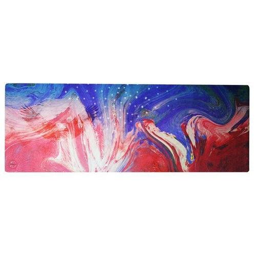 Load image into Gallery viewer, Suede &amp; Natural Rubber Travel Yoga Mat - La Bogota
