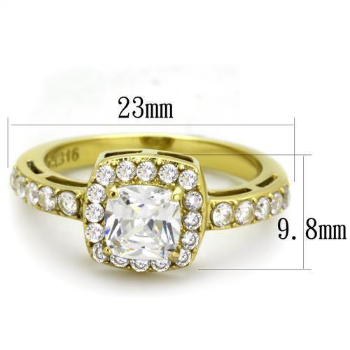 Load image into Gallery viewer, Women Stainless Steel Cubic Zirconia Rings TK1899 - La Bogota

