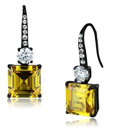 Women Stainless Steel Cubic Zirconia Earrings - La Bogota