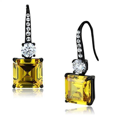 Women Stainless Steel Cubic Zirconia Earrings - La Bogota