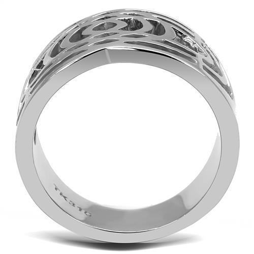 Women Stainless Steel No Stone Rings TK3039 - La Bogota