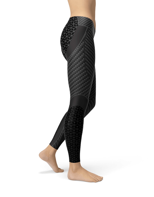 Load image into Gallery viewer, Womens Carbon Fiber Sports Leggings - La Bogota
