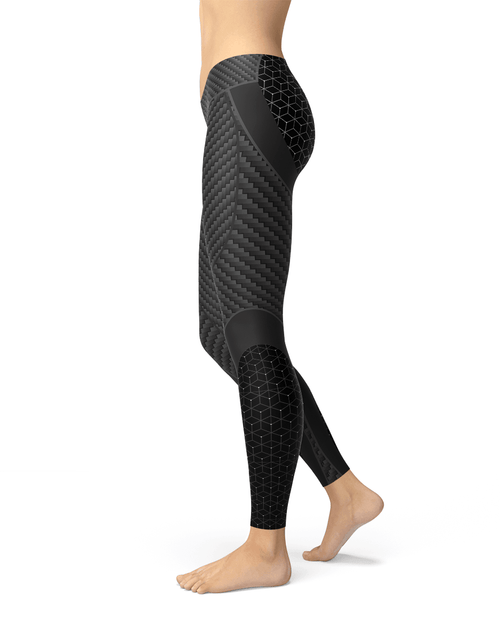 Load image into Gallery viewer, Womens Carbon Fiber Sports Leggings - La Bogota
