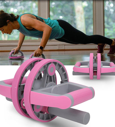 Multifunctional Abdominal Wheel Pull Strap Gym Fitness Training Set - La Bogota