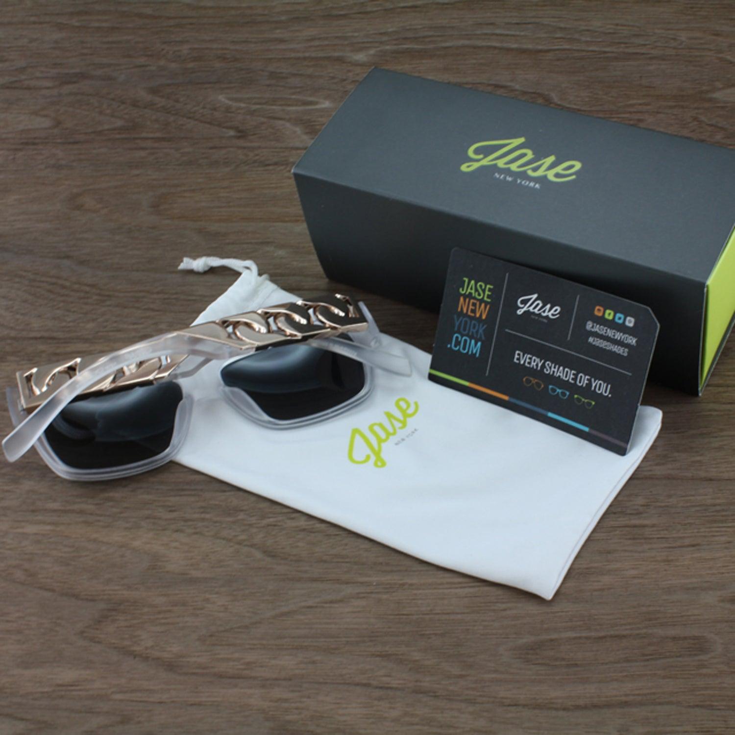Jase New York Cache Sunglasses in Frost - La Bogota