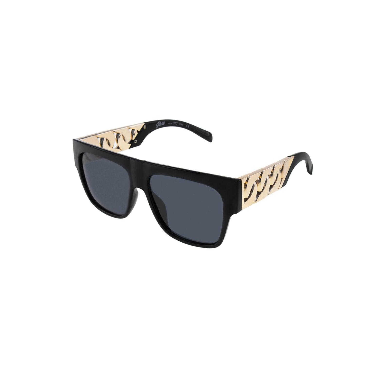 Jase New York Cache Sunglasses in Matte Black - La Bogota