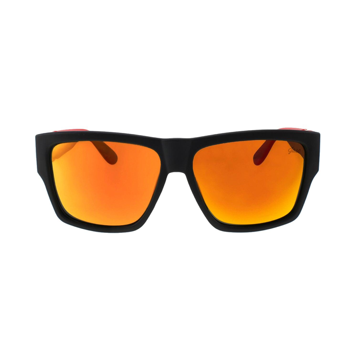 Jase New York Carter Sunglasses in Varsity Red - La Bogota