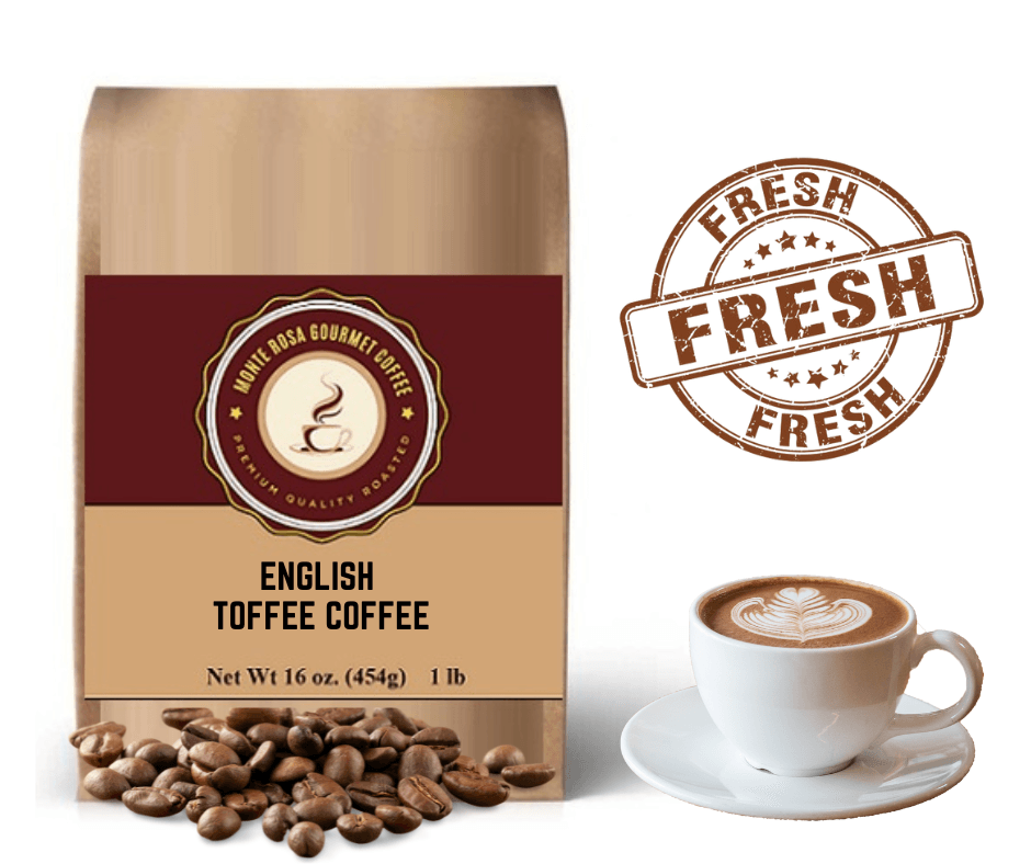 English Toffee Flavored Coffee - La Bogota