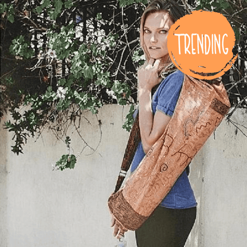 Load image into Gallery viewer, Yoga Bag - OMSutra  Hand Crafted Chic Bag - La Bogota
