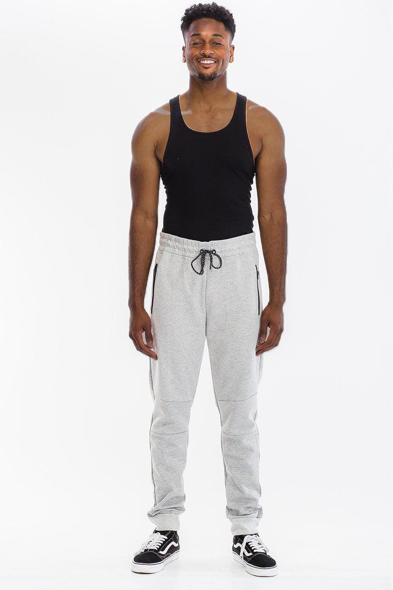 HEATHERED COTTON SWEATS - La Bogota