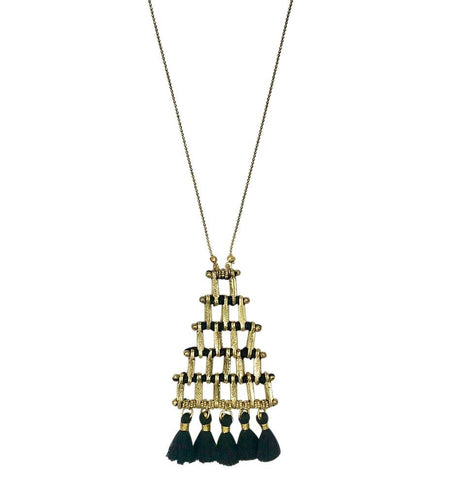 Kai Pyramid Necklace - La Bogota