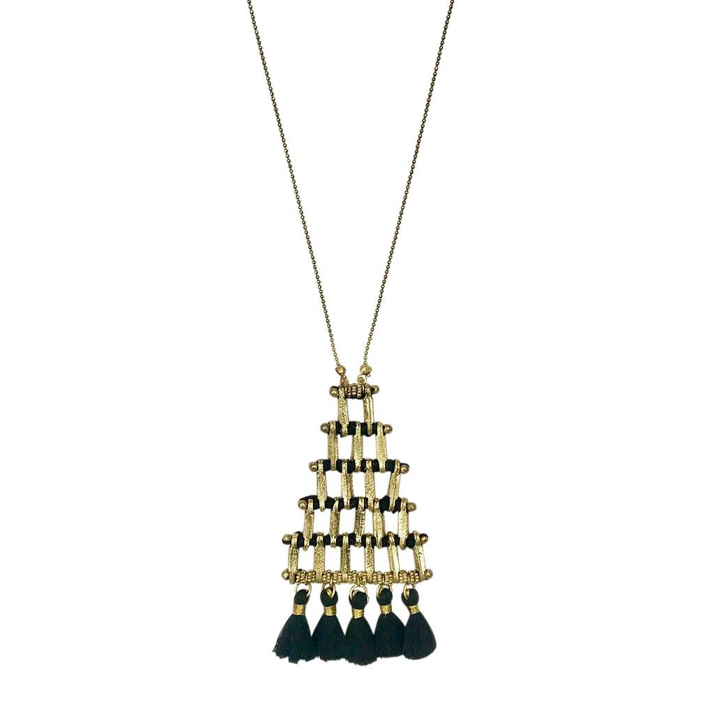 Kai Pyramid Necklace - La Bogota