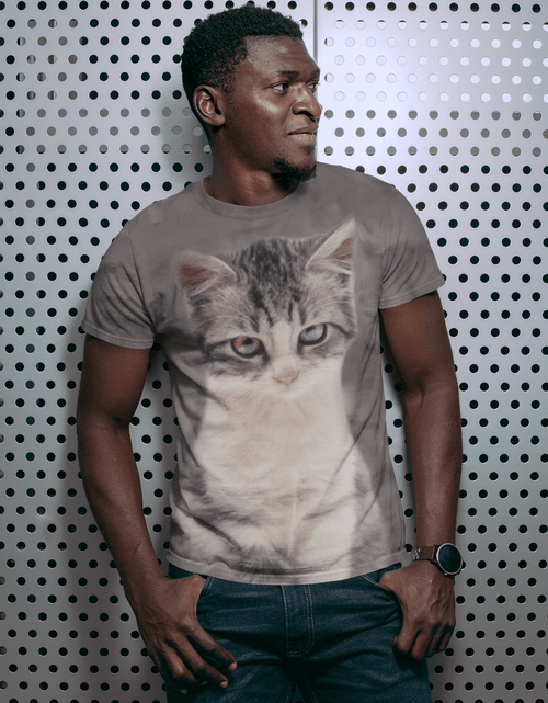 Load image into Gallery viewer, Men&#39;s Calico Cat T-shirt - La Bogota
