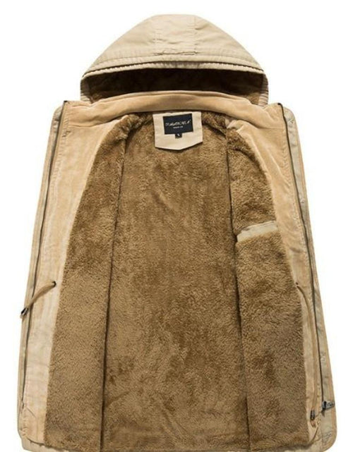 Load image into Gallery viewer, Mens Hooded Military Style Coat - La Bogota
